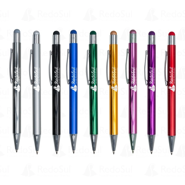 Caneta metal touch personalizada Caneta metal touch personalizada